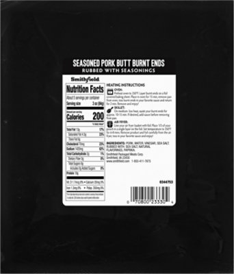 Smithfield Diced Smoked Pork Burnt Ends 16oz - 16 OZ - Image 5
