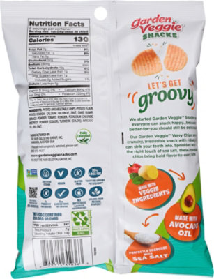 Garden Veggie Chips Avocado Oil Sea Salt 6oz - 6 OZ - Image 5