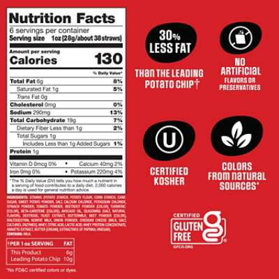 Sensible Portions Garden Veggie Straws Avocado Oil Screamin Hot - 6 OZ - Image 2