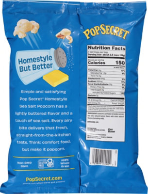 Popsecret Popcorn Homestyle Seasalt - 5 OZ - Image 5