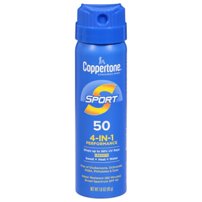 Coppertone Spray Sport Spf50 1.6oz - 1.6 OZ - Image 2