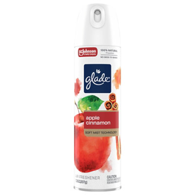 Glade Air Freshener Soft Mist Aerosol, Apple Cinnamon - 7.3 Oz. - 7.3 OZ - Image 2