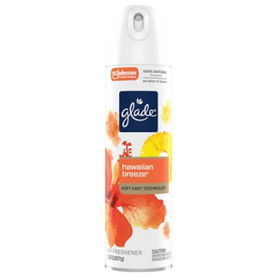 Glade Air Freshener Soft Mist Aerosol, Hawiian Breeze - 7.3 Oz. - 7.3 OZ - Image 1