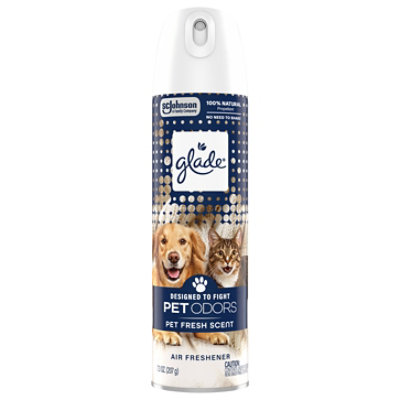 Glade Air Freshener Aerosol Fights Pet Odors, Pet Fresh Scent - 7.3 Oz. - 7.3 OZ - Image 1