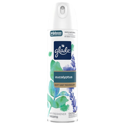 Glade Air Freshener Soft Mist Aerosol, Eucalyptus - 7.3 Oz. - 7.3 OZ - Image 1