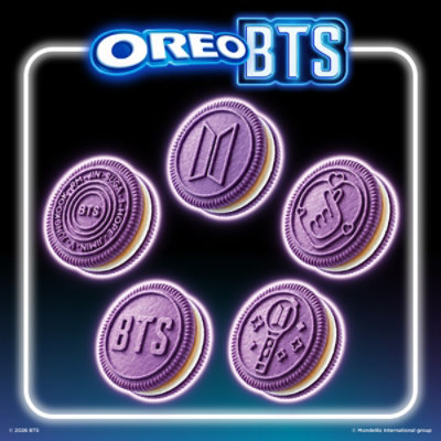 OREO BTS Sandwich Cookies, Limited Edition - 10.68 Oz - Image 5