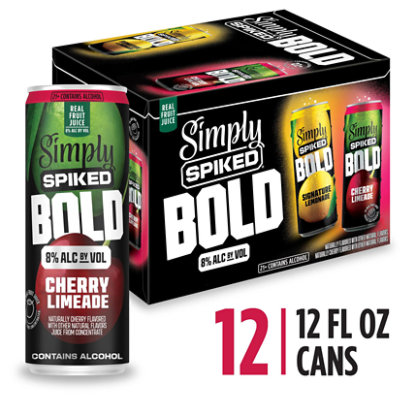Simply Spiked Bold Variety Pack Beer In Cans - 12-12 FZ - Image 1