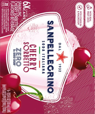 S Pellegrino Cherry Sorbetto 6-330ml - 6-330 ML - Image 5