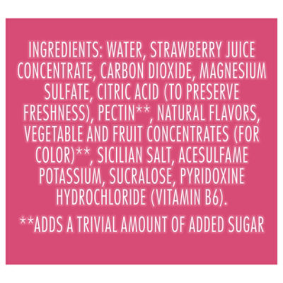 S Pellegrino Zero Strawberry Cream 6-330ml - 6-330 ML - Image 4