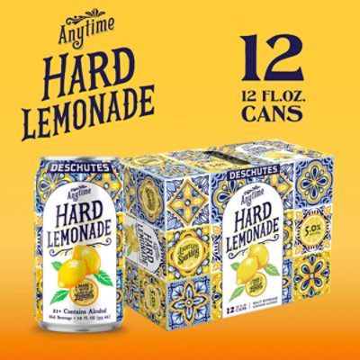 Deschutes Anytime Lemonade In Can - 12-12 FZ - Image 1