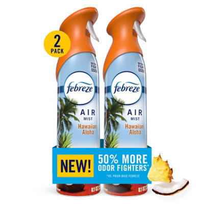 Febreze Air Mist Air Freshener, Hawaiian Aloha - 8.1 Oz. - 2-8.1 OZ - Image 1