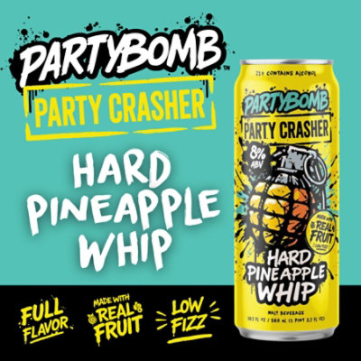 Deschutes Party Bomb Party Crasher Hard Pineapple Can - 19.2 FZ - Image 2