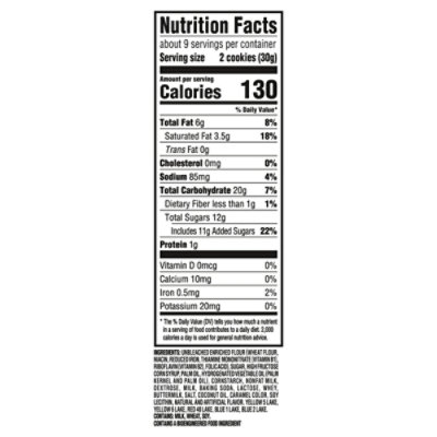 CHIPS AHOY! Chewy Dulce De Leche Chocolate Chip Cookies - 9.58 Oz - Image 4