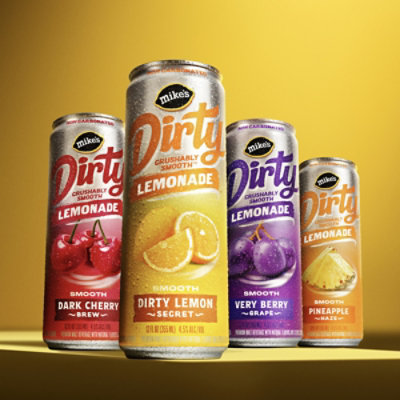 Mikes Hard Dirty Lemonade Variety Pack In Cans - 12-12 FZ - Image 2
