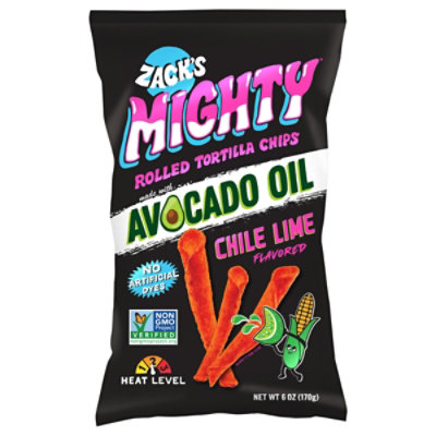 Zacks Mighty Chips Rld Trtla Chile Lm - 6 OZ - Image 2