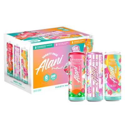 Alani Energy Drink Variety Pack, 6ctc,3sts,3sbs 12 Fl Oz Pack Of 12 - 144 FZ - Image 1