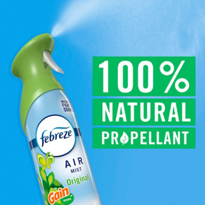 Febreze Air Mist Air Freshener, Original Gain Scent - 8.1 Oz. - 8.1 OZ - Image 8