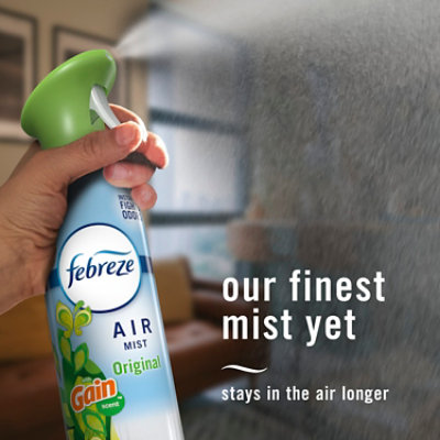 Febreze Air Mist Air Freshener, Original Gain Scent - 8.1 Oz. - 8.1 OZ - Image 6