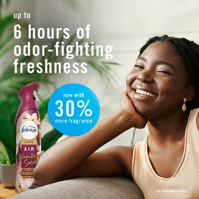 Febreze Luxe Air Mist Air Freshener, Vanilla Suede - 8.1 Oz. - 8.1 OZ - Image 7