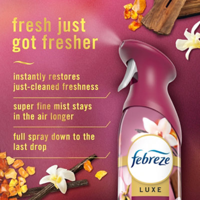 Febreze Luxe Air Mist Air Freshener, Vanilla Suede - 8.1 Oz. - 8.1 OZ - Image 3