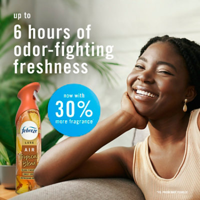 Febreze Luxe Air Mist Air Freshener, Tropical Blend - 8.1 Oz. - 8.1 OZ - Image 7