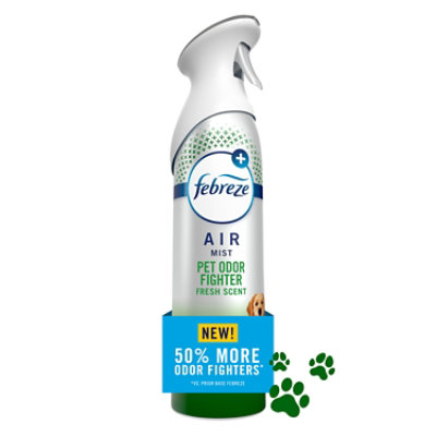 Febreze Air Mist Air Freshener Pet Odor Fighter, Fresh Scent - 8.1 Oz. - 8.1 OZ - Image 1