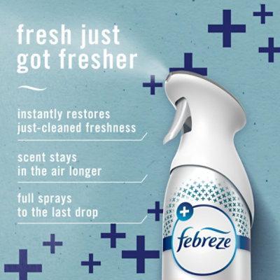 Febreze Air Mist Air Freshener Heavy Duty, Crisp Clean - 8.1 Oz. - 8.1 OZ - Image 3