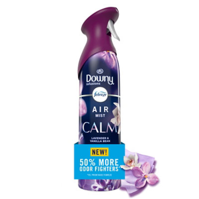 Febreze Air Mist Air Freshener Downy Infusions Calm, Lavender & Vanilla Bean - 8.1 Oz. - 8.1 OZ - Image 1