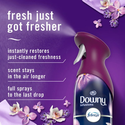 Febreze Air Mist Air Freshener Downy Infusions Calm, Lavender & Vanilla Bean - 8.1 Oz. - 8.1 OZ - Image 3