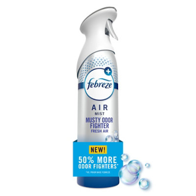 Febreze Air Mist Air Freshener Musty Odor Fighter, Fresh Air - 8.1 Oz. - 8.1 OZ - Image 1