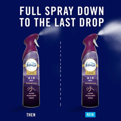 Febreze Luxe Air Mist Air Freshener, Mountain - 2-.81 Oz. - 2-8.1 OZ - Image 5