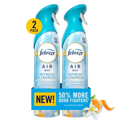 Febreze Air Mist Air Freshener, Refresh & Energize - 2-8.1 Oz. - 2-8.1 OZ - Image 1