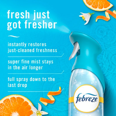 Febreze Air Mist Air Freshener Refresh & Energize, Rejuvenating Water Zesty Orange Blossom - 8.1 Oz. - 8.1 OZ - Image 3