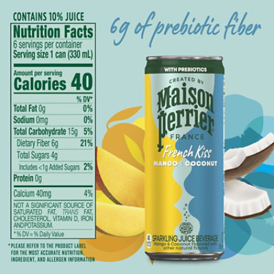 Maison Perrier French Kiss Mango Coconut 6-11.15fz - 6-11.15 FZ - Image 4