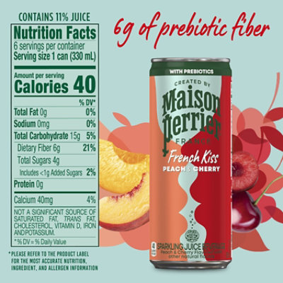 Maison Perrier French Kiss Peach Cherry 6-11.15fz - 6-11.15 FZ - Image 4