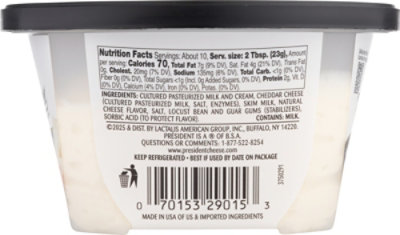 President Pub Aged White Cheddar Cheese Spread - 8 OZ - Image 5