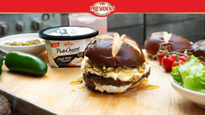 President Pub Aged White Cheddar Cheese Spread - 8 OZ - Image 2