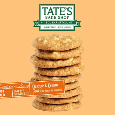 Tate's Bake Shop Limited Edition Orange and Cream Cookies - 6.5 Oz - Image 2