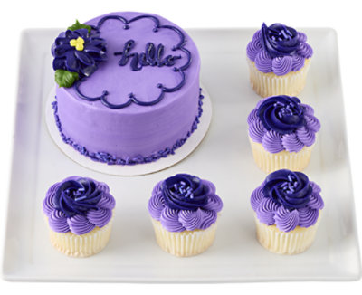 Overjoyed Cake and Cupcake Hello Combo Box - Image 1