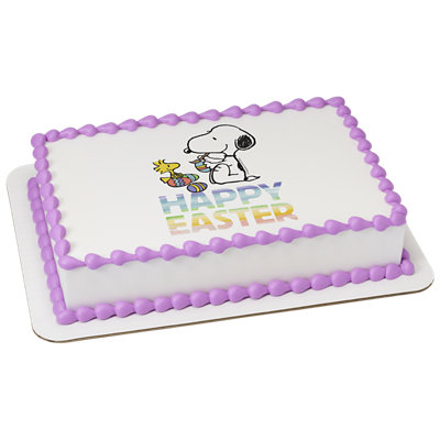 Peanuts® Happy Easter Cake - Image 1