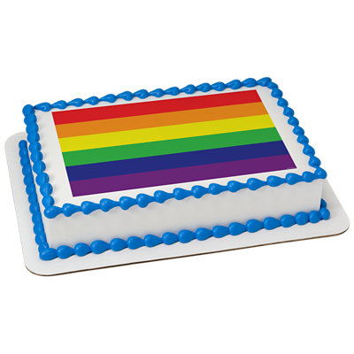 Pride Flag Cake - Image 1