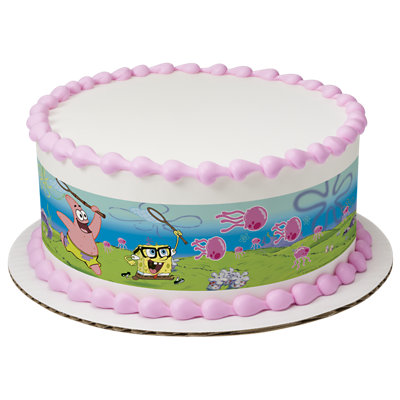 SpongeBob SquarePants Jellyfish Fields Cake - Image 1