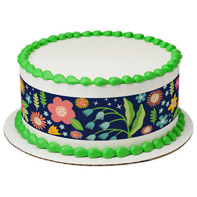 Spring Evening Florals Cake - Image 1