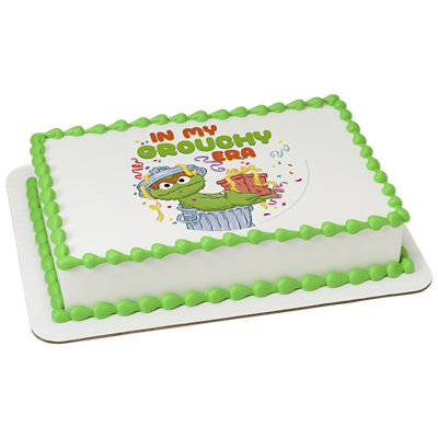 Sesame Street® Grouchy Era Cake - Image 1