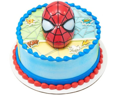 Spider-Man Round Cake - Image 1