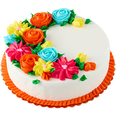 Spring Flowers Cake - Image 1