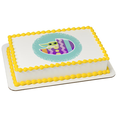 STAR WARS™ The Mandalorian Grogu Easter Egg Cake - Image 1