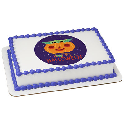 STAR WARS™ The Mandalorian Grogu Happy Halloween Cake - Image 1
