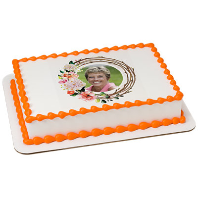 Springtime Wreath Cake - Image 1