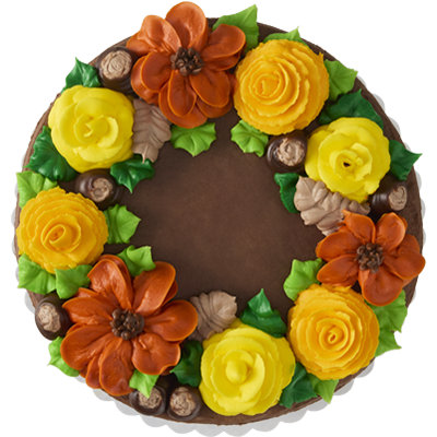 Thanksgiving Double Layer Cake - Image 1